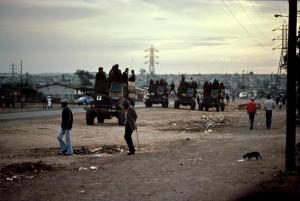 South African army at Port Elizabeth.