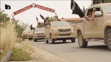 Mass Execution of Syrian Government Soldiers by ISIS in Palmyra Amphitheatre; Syria, May 2015