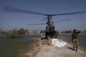 American Military Providing Humanitarian Aid to Pakistan Flood Victims, 2010