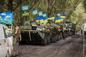 Ukraine Separatists Crisis Slovyansk ATO, July 2014