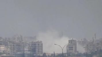 Syrian Government Airstrikes on Rebel Captured Idlib