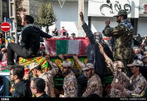 Funeral of Iranian Military Adviser KIA; Karaj, Iran, Oct 2015