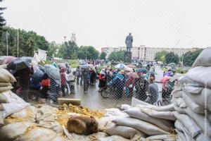 Ukraine Separatists Crisis Slovyansk ATO, July 2014