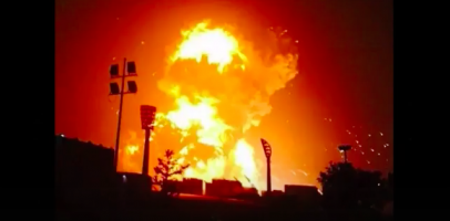 Tianjin Explosion; China, Aug 2015