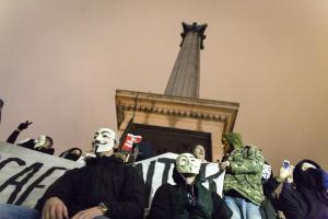 Million Mask March; London, UK, Nov 2015