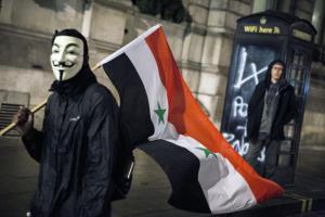 Million Mask March; London, UK, Nov 2015