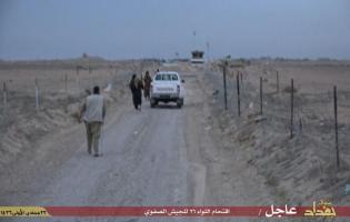 Islamic State Enters Captured Brigade 26 Iraqi Military Base , Tharthar - Iraq , Mar 2015