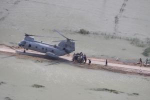 American Military Providing Humanitarian Aid to Pakistan Flood Victims, 2010