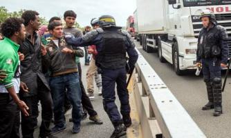 Calais Migrant Crisis; Calais, France, 2015