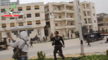 Rebel Fighters from Jaysh Al Fatah in the Center of Idlib