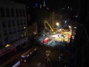 Gas Leak Explosion in East Village New York City, United States, Mar 2015