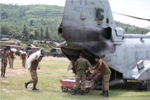 American Military Providing Humanitarian Aid to Pakistan Flood Victims, 2010