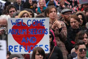 Refugee Action Protest in Melbourne, Australia, 2013