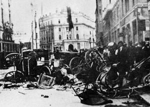 Anti-Serb riots in Sarajevo