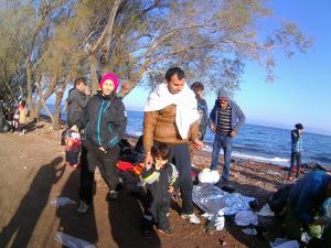 Refugee Camps, Lesvos December 2015