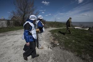 Organization for Security and Co-operation in Europe (OSCE) Observers Monitor Situation in Shyrokyne