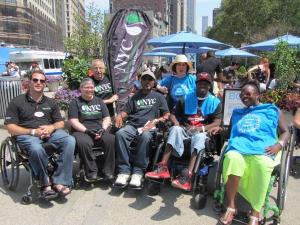 First Annual Disability Pride Parade; New York, America, July 2015