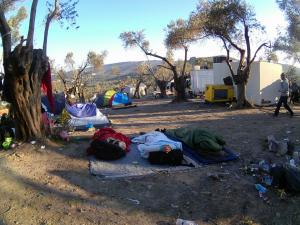 Refugee Camps, Lesvos December 2015