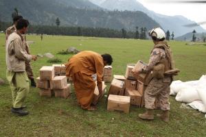 American Military Providing Humanitarian Aid to Pakistan Flood Victims, 2010