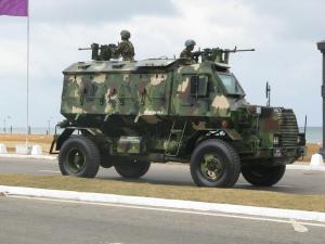 Sri Lankan APC on Patrol