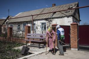 Organization for Security and Co-operation in Europe (OSCE) Observers Monitor Situation in Shyrokyne