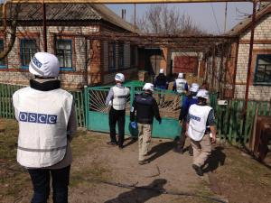 Organization for Security and Co-operation in Europe (OSCE) Observers Monitor Situation in Shyrokyne