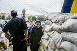 Ukraine Separatists Crisis Slovyansk ATO, July 2014