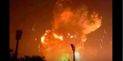 Tianjin Explosion; China, Aug 2015