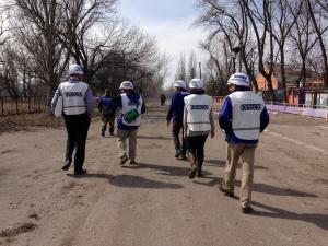 Organization for Security and Co-operation in Europe (OSCE) Observers Monitor Situation in Shyrokyne