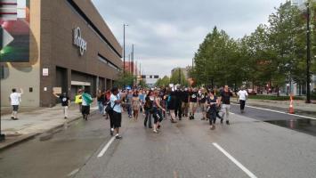 Civilians Protest the Killing of Sam Dubose, Cincinnati, Idaho