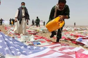 Burning of Confiscated Drugs in North Saada; Yemen, 2016