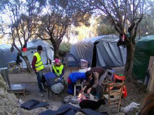 Refugee Camps, Lesvos December 2015