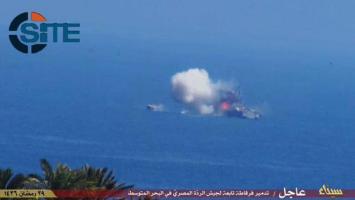 Egyptian Coast Guard Naval Vessel Attacked by ISIS; Egypt, July 2015