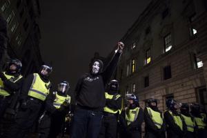 Million Mask March; London, UK, Nov 2015