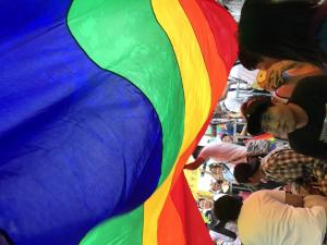 Taiwan LGBT Pride parade in Taipei, October 2016