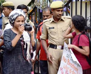 Pinjra Tod Demonstration; Delhi, New India, Oct 2015