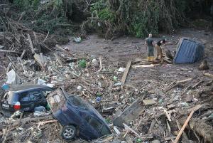 Devastation Caused by the Tbilisi Zoo by Flood; Georgia, June 2015