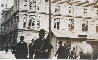 Anti-Serb riots in Sarajevo