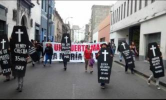 Anti-Tia Maria Mine Protest