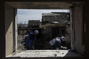 Organization for Security and Co-operation in Europe (OSCE) Observers Monitor Situation in Shyrokyne