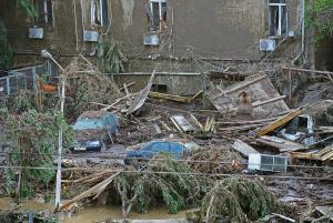 Devastation Caused by the Tbilisi Zoo by Flood; Georgia, June 2015