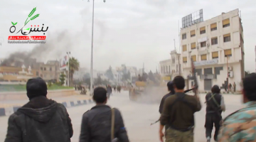 Rebel Fighters from Jaysh Al Fatah in the Center of Idlib