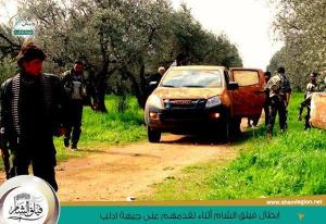 Faylaq Al Sham (Islamic Front Affiliated) Fighters on the Outskirts of Idlib