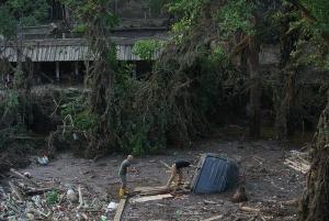 Devastation Caused by the Tbilisi Zoo by Flood; Georgia, June 2015