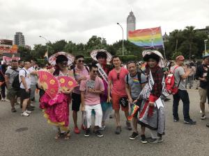 Taiwan LGBT Pride parade in Taipei, October 2016