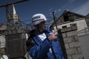 Organization for Security and Co-operation in Europe (OSCE) Observers Monitor Situation in Shyrokyne