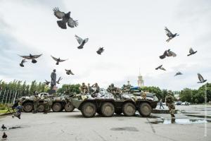 Ukraine Separatists Crisis Slovyansk ATO, July 2014