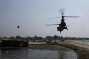 American Military Providing Humanitarian Aid to Pakistan Flood Victims, 2010