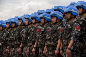 Chinese UN Peacekeeping Contingent Arrives in Juba, South Sudan, Feb 2015