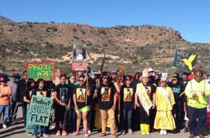 Oak Flat Copper Mining Conflict; Arizona, U.S., Feb-March 2015